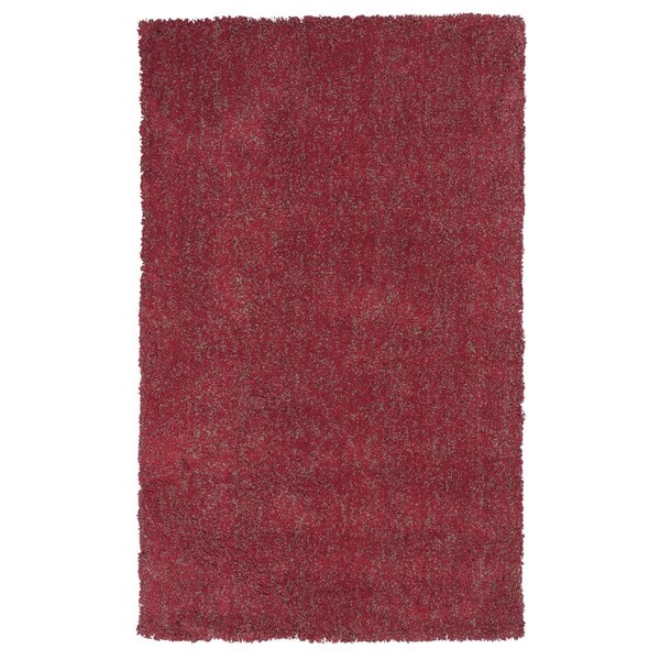 Palacedesigns Polyester Red Heather Area Rug - Red Heather - 5 x 7 ft. PA3655604 - main